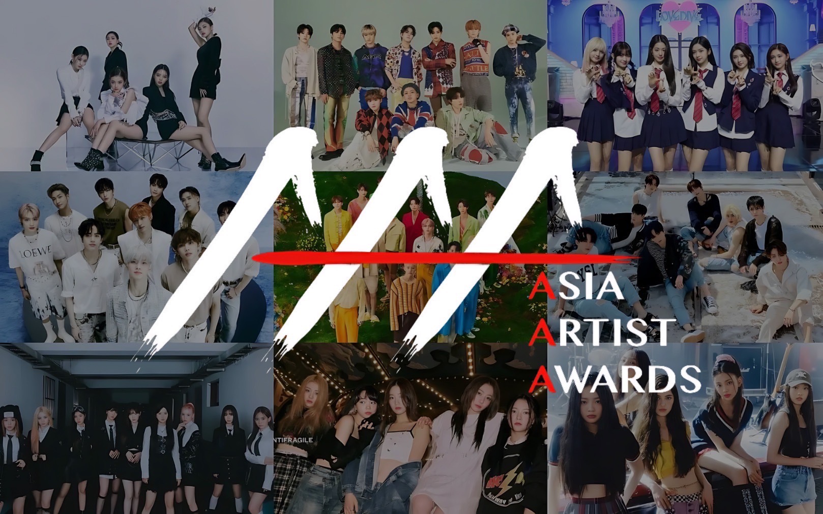 アジア最大のイベント「2022 Asia Artist Awards in Japan」に合わせ、DCM Liveにて日本公式投票サイトを実施