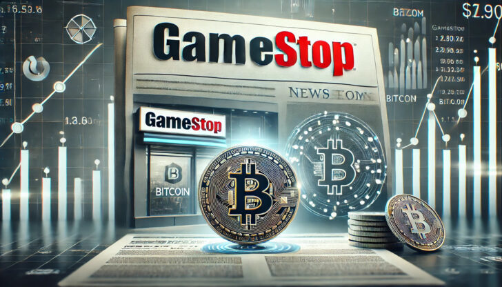 ゲームストップのビットコイン投資提案に関するニュースアイキャッチ画像