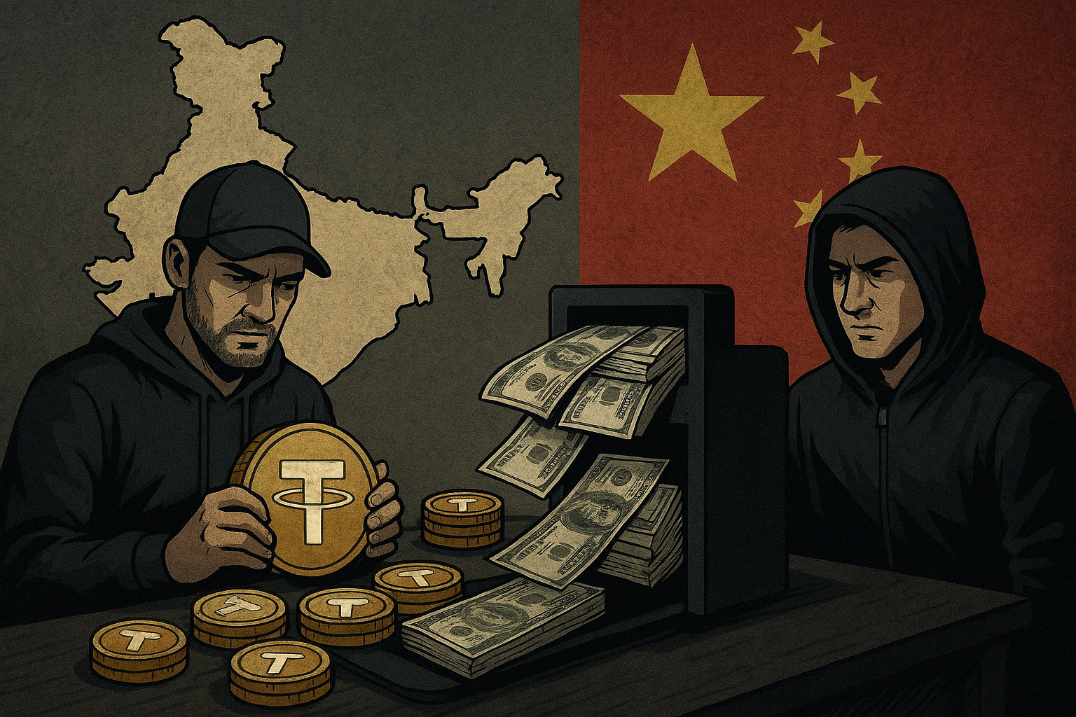 66,800人のインド人被害者から600万ドル以上のテザーUSDTをロンダリング| NEXTMONEY｜仮想通貨メディア