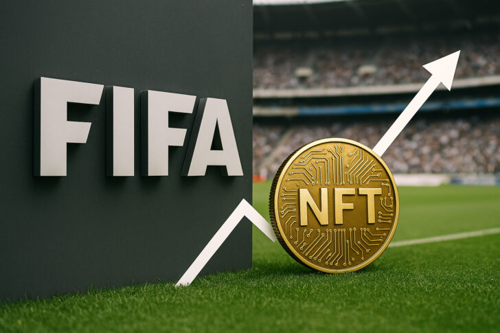 FIFAがNFTプラットフォームを独自ブロックチェーンに移行するイメージ画像
