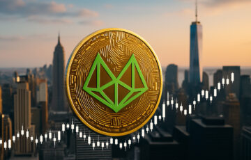 ウィンターミュートの米国市場進出と仮想通貨取引所を象徴する都市の風景