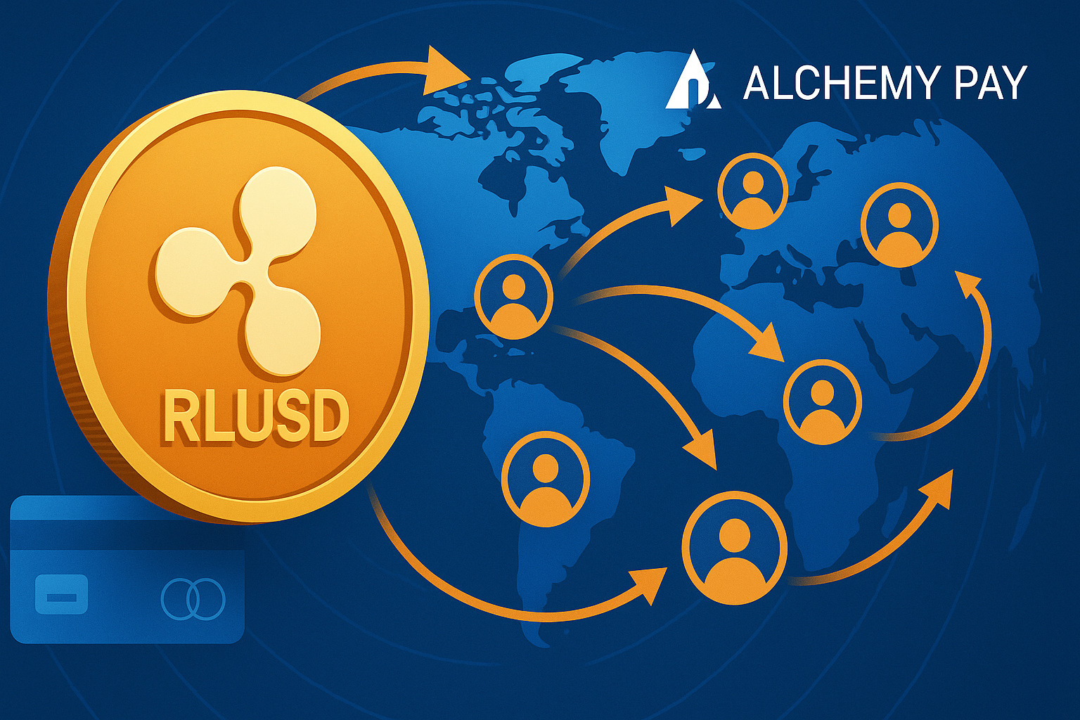 RippleのRLUSDステーブルコイン、Alchemy Pay経由で173カ国に提供開始| NEXTMONEY｜仮想通貨メディア