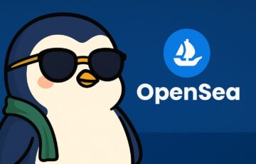 NFTプロジェクトPudgy PenguinsとOpenSeaに関するビジュアル