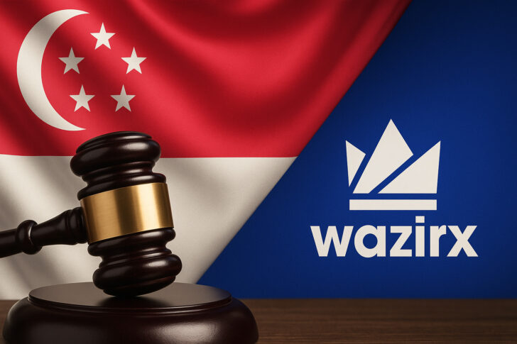シンガポール高等裁判所によるWazirXの再編計画再投票承認を象徴する法廷イメージ