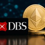 DBS銀行がイーサリアム上で発行したトークン化ストラクチャードノートを象徴するイメージ