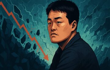 ド・クォン氏が逮捕後に有罪を認めたニュースを象徴する、ややリアルテイストのデジタルイラスト