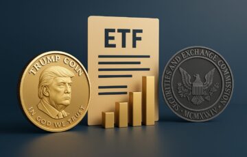 カナリー・キャピタルが米国証券取引委員会に提出したトランプコインETFを象徴する金融イメージ