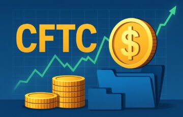 米商品先物取引委員会（CFTC）がデリバティブ市場におけるステーブルコイン担保を検討する様子を表現したイラスト