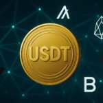 テザーが5つのブロックチェーンでUSDT凍結計画を撤回し、送金を継続可能としたことを象徴する抽象的なブロックチェーンイメージ