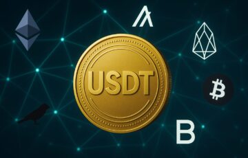 テザーが5つのブロックチェーンでUSDT凍結計画を撤回し、送金を継続可能としたことを象徴する抽象的なブロックチェーンイメージ