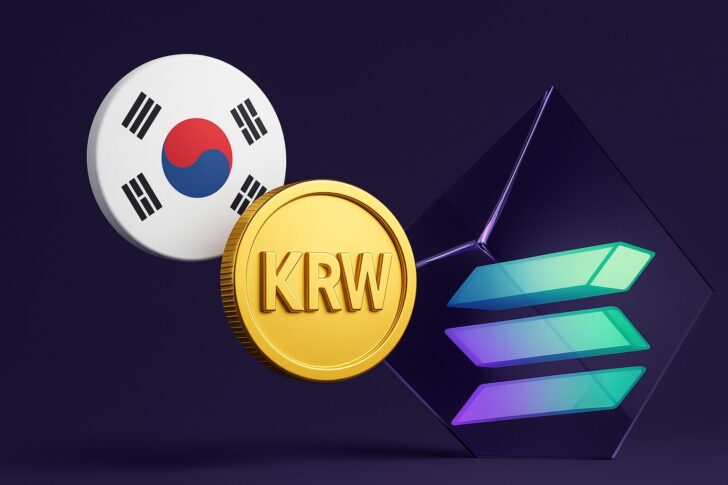 CircleのArcブロックチェーン上で韓国ウォン連動ステーブルコイン「KRW1」をローンチするBDACSのイメージ