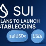 SUIグループが発表したステーブルコインsuiUSDeとUSDiを象徴するビジュアルイメージ