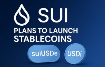 SUIグループが発表したステーブルコインsuiUSDeとUSDiを象徴するビジュアルイメージ