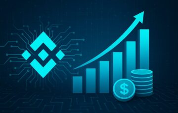 YZi LabsがBNBエコシステムの成長を支援するために立ち上げた10億ドル規模のビルダーファンドを象徴するイメージ。未来的な都市の背景に、ブロックチェーンとAIの要素が融合して描かれている。