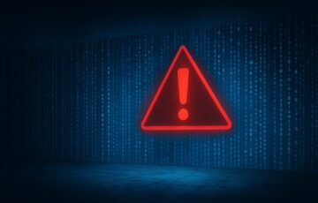 FTXが発したフィッシング詐欺警告を象徴するデジタル防壁のイメージ