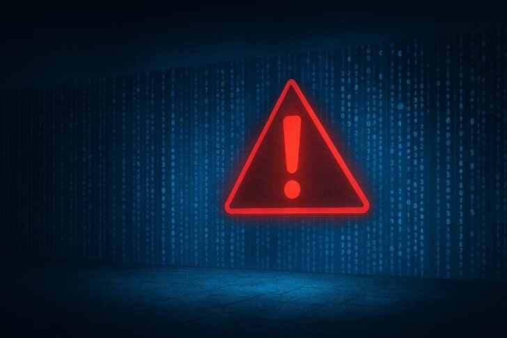 FTXが発したフィッシング詐欺警告を象徴するデジタル防壁のイメージ