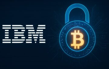 IBMが発表したデジタル資産プラットフォームを象徴する近未来的な金融都市のイメージ