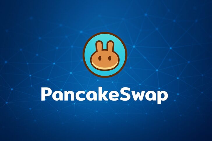 PancakeSwapが新プラットフォームCake.Padを導入し、新トークンローンチを支援する様子をイメージしたビジュアル