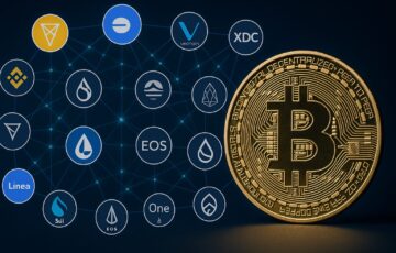 主要ブロックチェーンにおける資金凍結リスクを示すデジタルイメージ。ネットワークのセキュリティと管理権限を象徴したビジュアル。