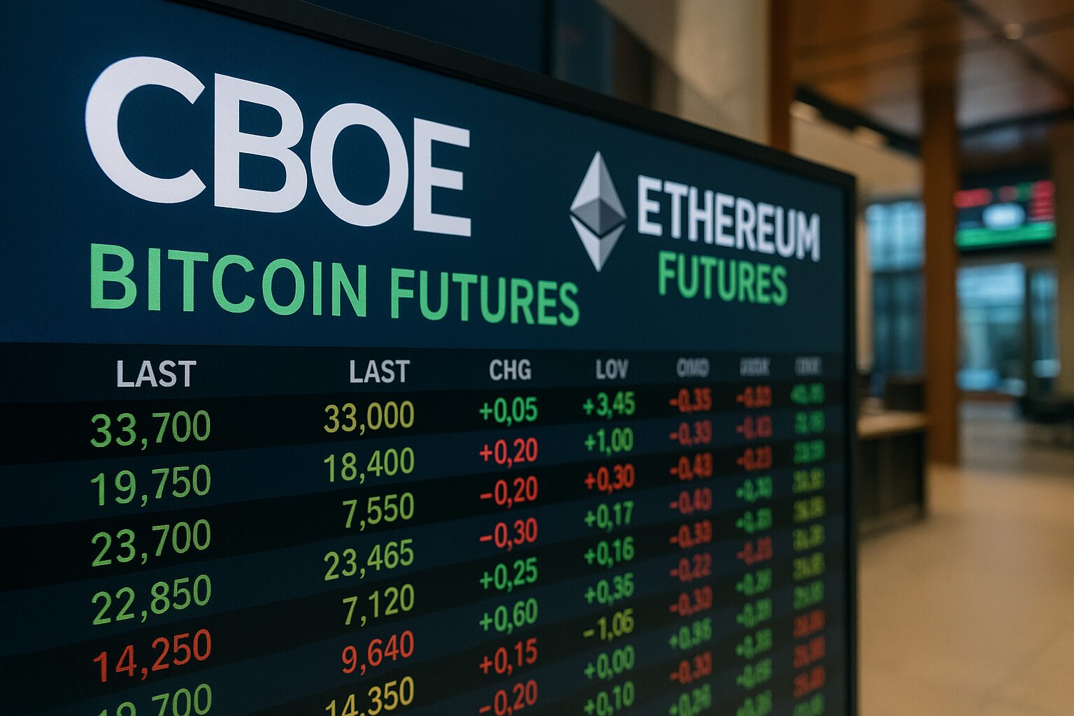 CBOEが12月15日にビットコインとイーサリアム連続先物取引を開始| NEXTMONEY｜仮想通貨メディア