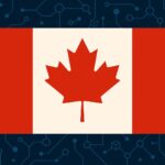 カナダ政府が2025年度予算でステーブルコイン規制を導入することを示す抽象的なイメージのアイキャッチ画像