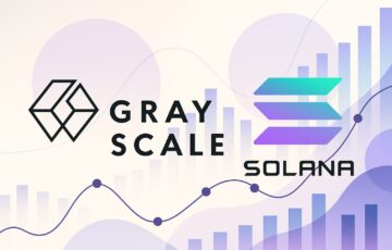 グレイスケールがソラナETFで手数料免除を発表したことを示すイメージイラスト