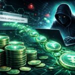 アドレスポイズニング詐欺によりUSDT約5000万ドルが不正送金される様子を表現したイメージ