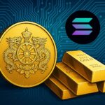 ブータンの金担保トークンTERとソラナをイメージしたビジュアル