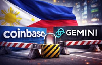 フィリピンで仮想通貨取引所CoinbaseとGeminiへのアクセスが遮断される様子を表したイメージ