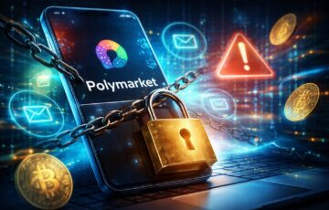 ポリマーケットで発生したサードパーティ認証の脆弱性を突いた不正アクセスをイメージしたセキュリティ関連ビジュアル