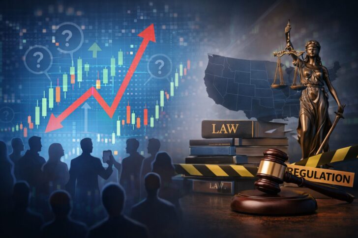 コインベース、予測市場の規制権限を巡り米国各州と法廷対決