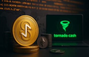 Yearn FinanceとTornado Cashを象徴するコインとロゴが並ぶ、エクスプロイト被害を示すイメージ。