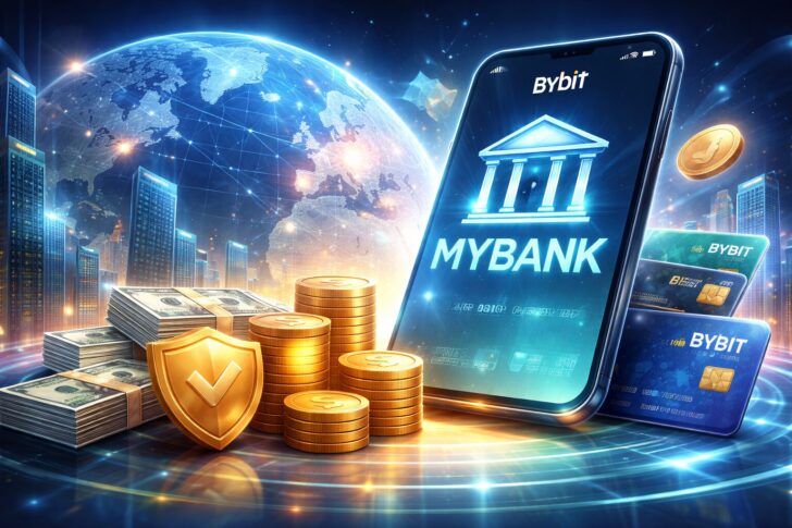 BybitがMyBankで銀行サービスに参入、法定通貨と仮想通貨の統合を加速