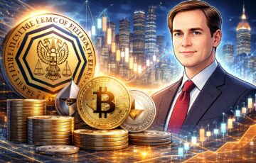 米商品先物取引委員会(CFTC)がデジタル資産と予測市場の規制近代化に向けて開始した「将来性確保イニシアチブ」を象徴するイラスト