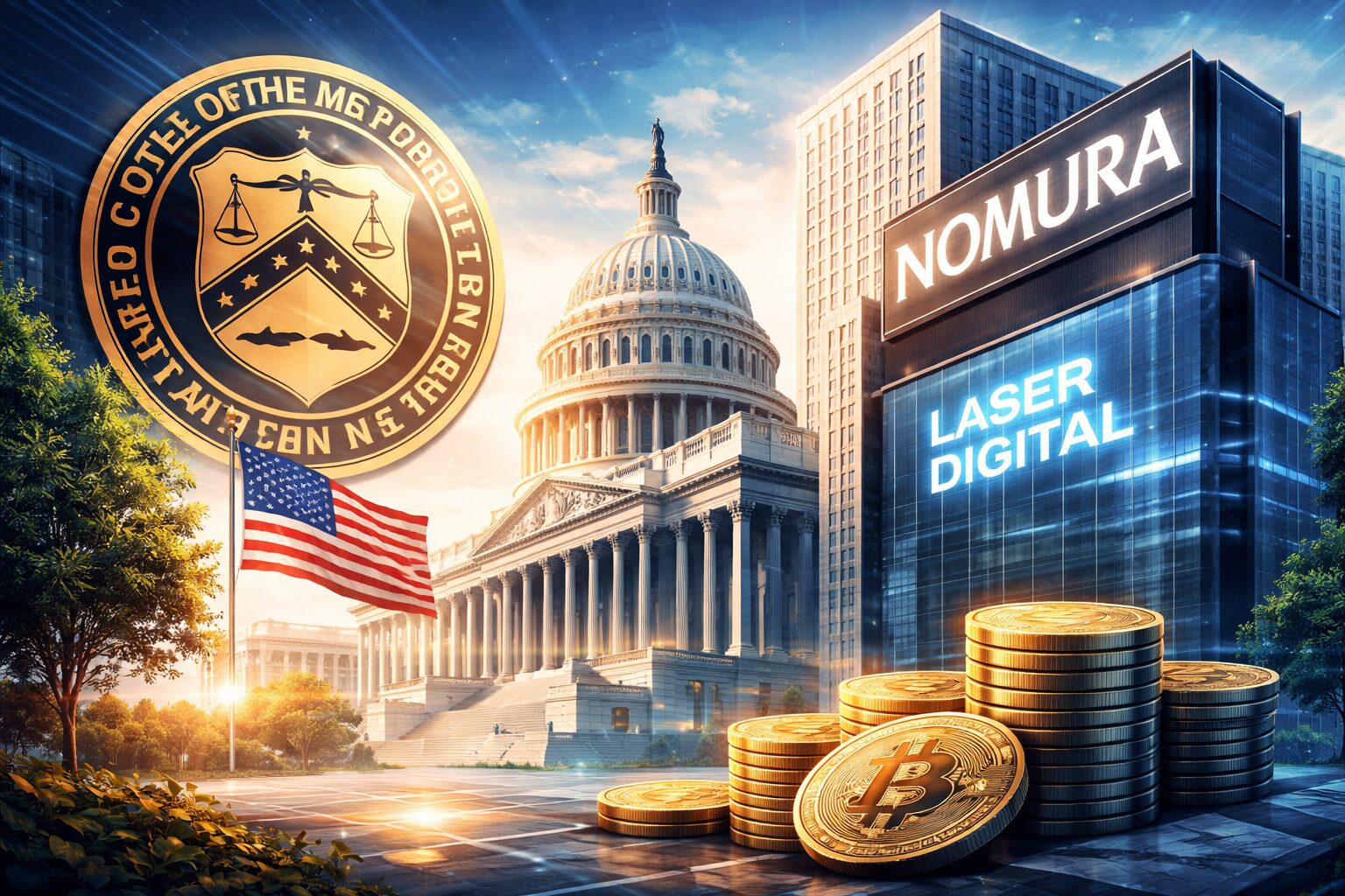 野村レーザーデジタル、米国で銀行免許を申請 規制緩和で参入機運が高まる| NEXTMONEY｜仮想通貨メディア