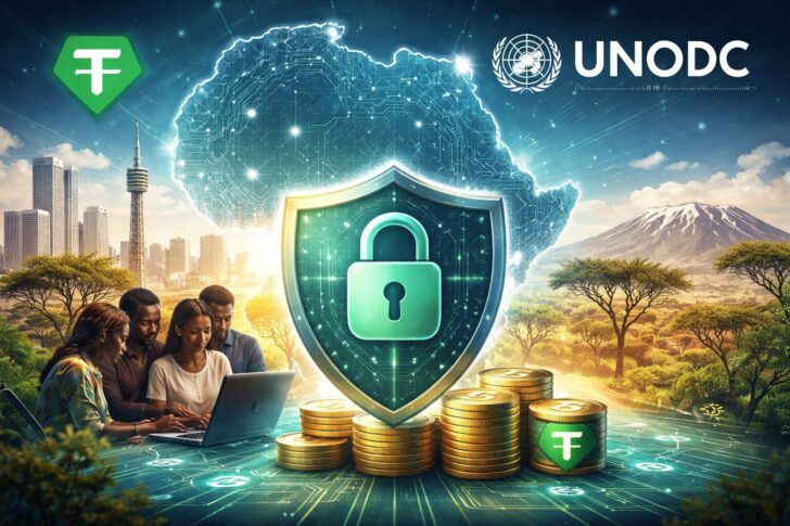 テザーが国連薬物犯罪事務所と提携 アフリカでデジタル犯罪対策を強化