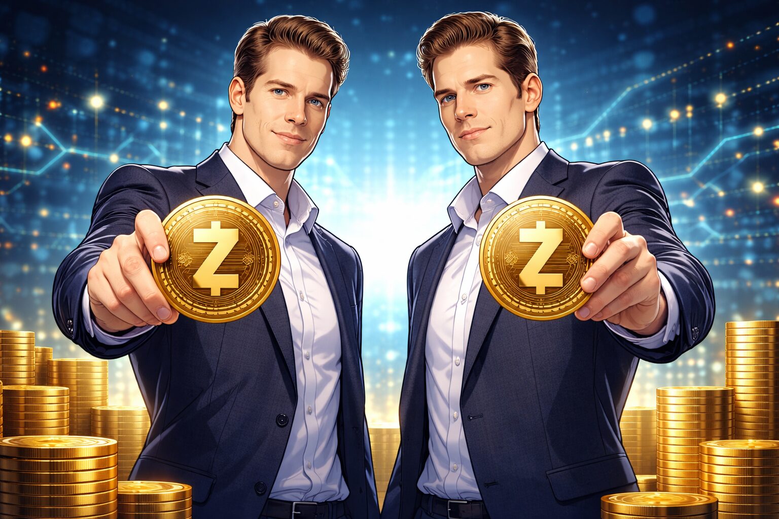 ウィンクルボス兄弟がZcash研究組織に寄付しプロトコル開発を後押し| NEXTMONEY｜仮想通貨メディア