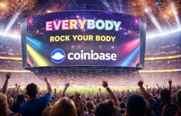スーパーボウルで放映されたコインベースのカラオケ風広告をイメージしたビジュアル