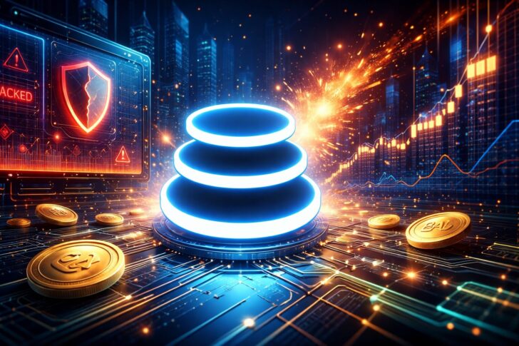 Balancerのトークノミクス再構築とハッキング被害をイメージしたビジュアル