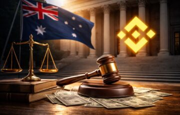 バイナンスのオーストラリア法人に対する罰金と規制措置を示すイメージ