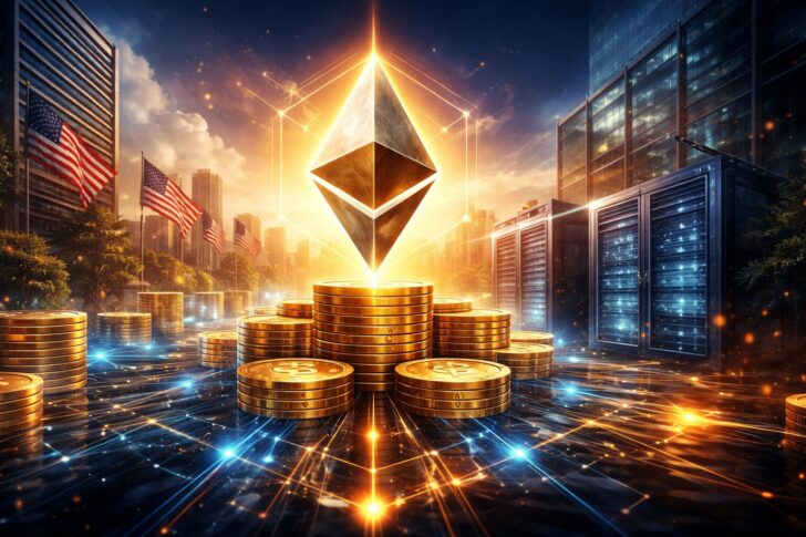 BitMineがローンチしたイーサリアムステーキングプラットフォームMAVANをイメージしたビジュアル