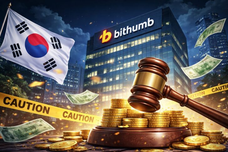 韓国がBithumbに過去最大級の制裁 368億ウォン罰金と6カ月の業務制限