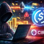 Drift Protocolハッキングで流出したUSDCとCircleの対応問題を示すイメージ