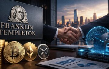 フランクリン・テンプルトンによる仮想通貨事業拡大とデジタル資産分野の強化を示すイメージ