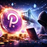 Polkadotのブリッジ攻撃により不正にDOTが発行され市場に影響が出た様子を表現したイメージ