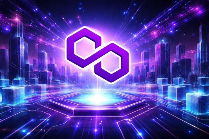 PolygonのGiuglianoアップグレードとファイナリティ高速化をイメージしたビジュアル