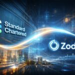 スタンダードチャータード銀行とゾディアカストディの統合を示すデジタル資産イメージ