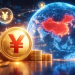 人民元ステーブルコインと中国の金融ネットワーク拡大を象徴するデジタルイメージ