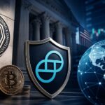 CFTCの規制と仮想通貨取引所ジェミニのデリバティブ事業拡大をイメージしたビジュアル