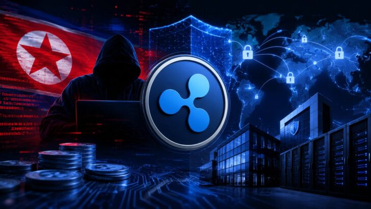 RippleとCrypto ISACによる北朝鮮系ハッカー対策をイメージしたセキュリティ関連アイキャッチ